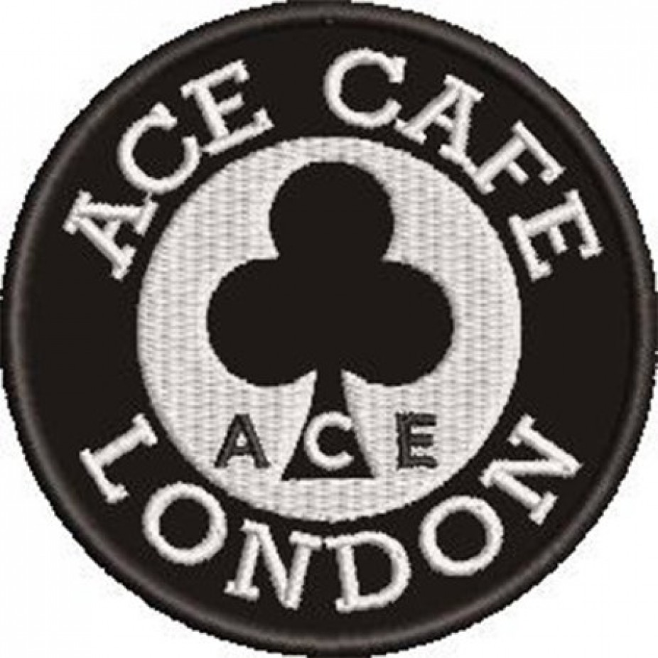 ACE CAFE LONDON 】レア カーバッチ-